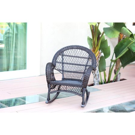 PROPATION W00208-R-4 Espresso Wicker Rocker Chair PR1081369